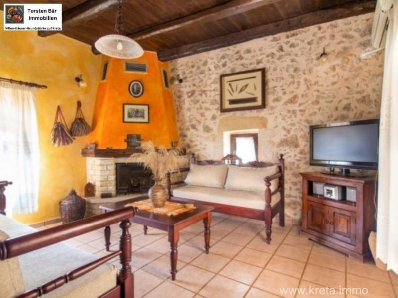 Samonas Kreta, Samonas Steinvilla "Orange Villa" 81,16m² Wfl. Pool Meerblick Haus kaufen